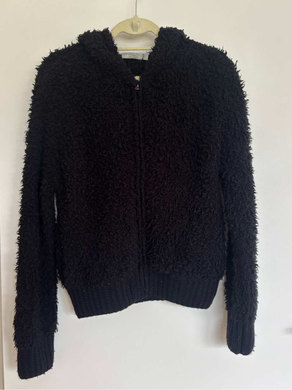 VINCE Boucle Bomber Jacket